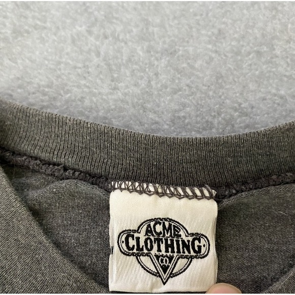 Vintage 90s New York City Shirt Men Medium Manhattan Skyline Art USA Twin Towers - Picture 3 of 13